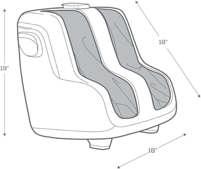 Human Touch Reflex Sol Plus Foot & Calf Massager - Bloomnest