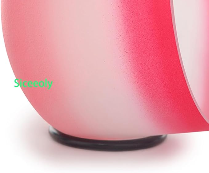 8 inch F Note 432HZ Light Pink Singing Bowl Frosted Quartz Heart Chakra Meditation Sound Healing with Durable Carrying Case Suede Striker O-ring - Bloomnest