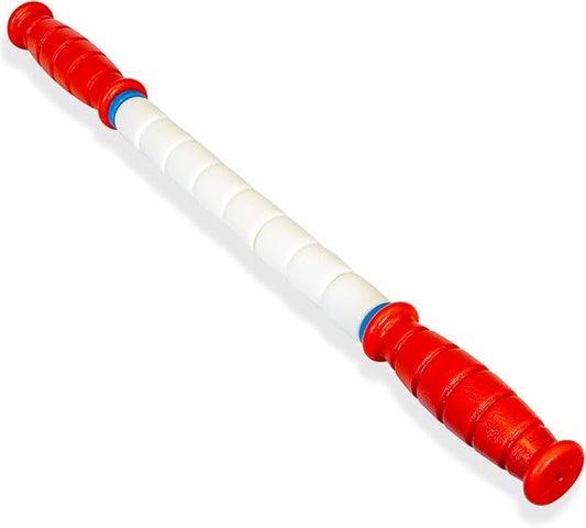The Original Massage Stick - Self Myofasical Release Muscle Roller Stick - 18" Travel Stick