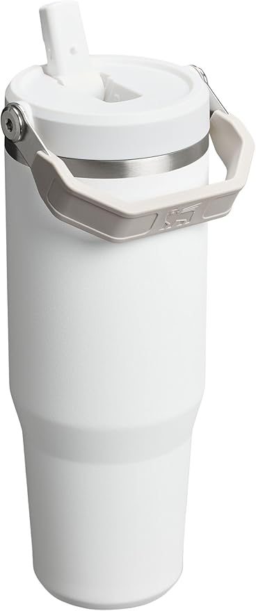 Stanley IceFlow 2.0 Flip Straw Tumbler with Handle 30 oz | Twist On Lid and Flip Up Straw | Leak Resistant Water Bottle | Insulated Stainless Steel | BPA-Free | Frost - Bloomnest
