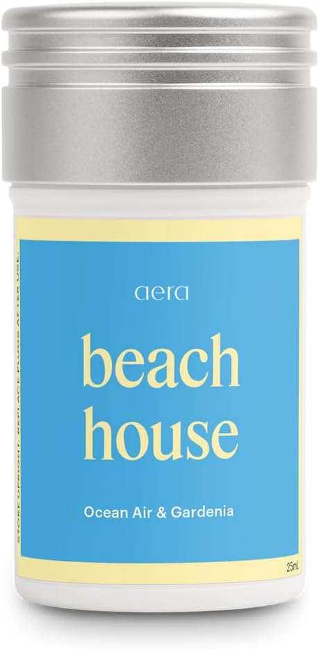 Aera Smart Home Fragrance Diffuser and Beach House Scent Refill Bundle - Alexa Compatible, Hypoallergenic, Family and Pet Safe, App Controlled - Bloomnest