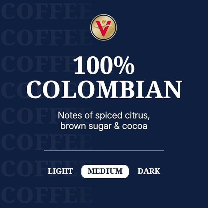 Victor Allen's Coffee 100% Colombian, Medium Roast, 120 Count, Single Serve Coffee Pods for Keurig K-Cup Brewers - Bloomnest