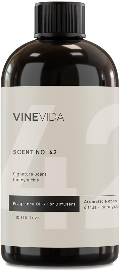 VINEVIDA [16 Fl Oz] Honeysuckle Fragrance Oil for Cold Air Diffusers, Essential Oils for Diffuser Oil Refill & Air Freshener Room Spray - Bloomnest