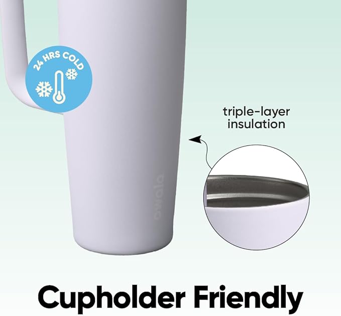 Owala FreeSip Tumbler - Stainless Steel - 30-oz. - Blue (Open Air) Owala
