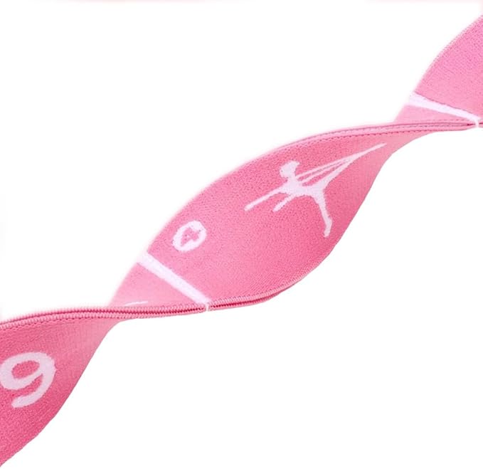 2-Pack Adjustable Kids Dance Stretch Bands - 8-Loop Elastic Bands for Ballet, Latin, Yoga, Gymnastics & Stretching - Flexible, Multi-Section Design for Dance Training & Flexibility - Bloomnest