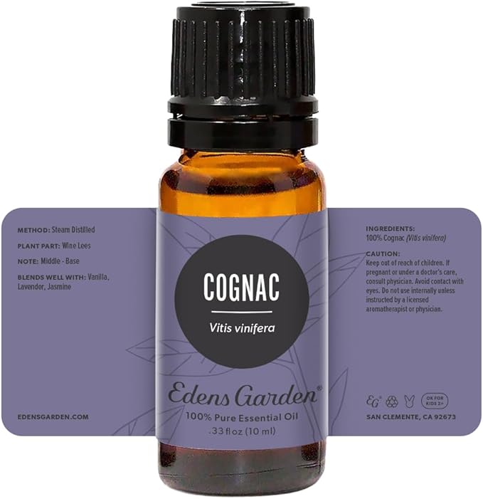 Edens Garden Cognac Essential Oil- 100% Pure Premium Grade, Undiluted, Natural, Therapeutic, Aromatherapy, The Best for Diffuser, Candle, Laundry, Humidifiers 10 ml (0.33 fl oz) - Bloomnest