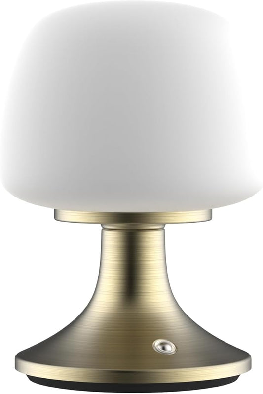 Newhouse Lighting Verona, Brass 2700K Dimmable Cordless USB-C Rechargeable Table Lamp NHTL-VE-BRS, Cordless Desk Lamp for Living Room, Bedroom, Coffee Table, and Other Cozy Home Decor - Bloomnest