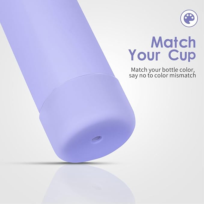 2PCS Silicone Water Bottle Boot, Compatible with Owala 24oz 32oz 40oz, Protective Anti-Scratch & Anti-Dent No Noise Sleeve Cover for FreeSip/Twist/Flip Water Bottles (Retro Boardwalk, 24oz) BKBY