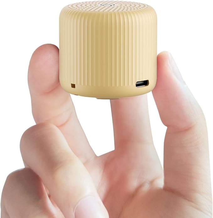 White Noise Machine Baby Portable Sound Machine,LEICEX Travel Sound Machine,15 Non-Looping Sound Timer and Memory Play, Mini White Noise Machine for Sleeping Office Travel （Honey） - Bloomnest