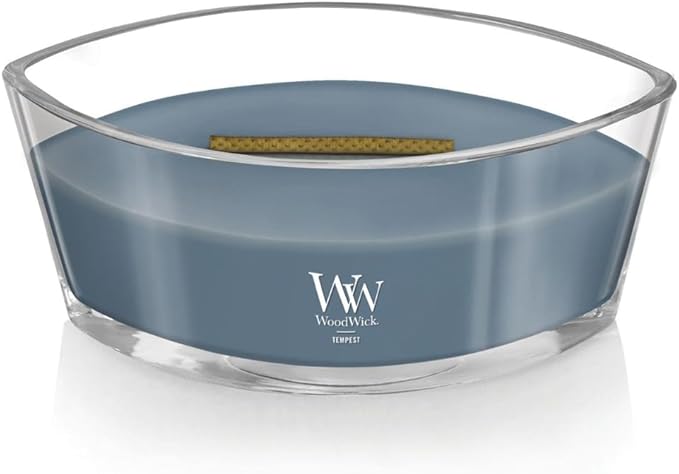 WoodWick Tempest Gifts for Women and Men, 16 oz Ellipse Candle with Crackling Wick - Bloomnest