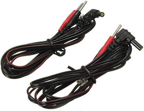 VeniCare 4pcs Replacement for Tens Unit Lead Wires for Intensity 10 Tens 2500 3000 EMS 7500 Twin Stim VeniCare