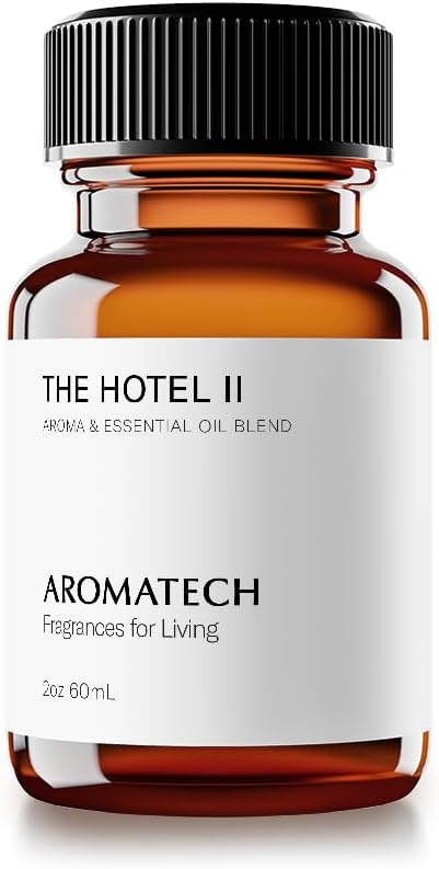 AromaTech Hotel II Fragrance Essential Oils - for Aroma Oil Scent Diffusers (2 Fl Oz (Pack of 1), The Hotel II) - Bloomnest