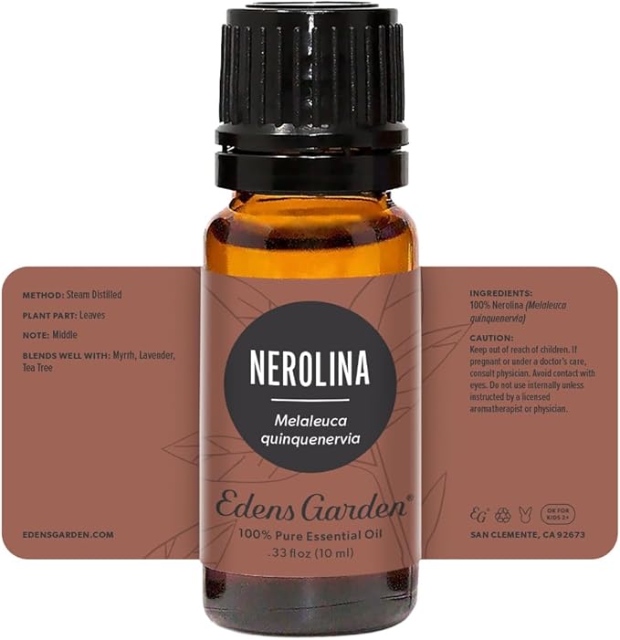 Edens Garden Nerolina Essential Oil, 100% Pure Therapeutic Grade (Undiluted Natural/Homeopathic Aromatherapy Scented Essential Oil Singles) 10 ml EdensGarden