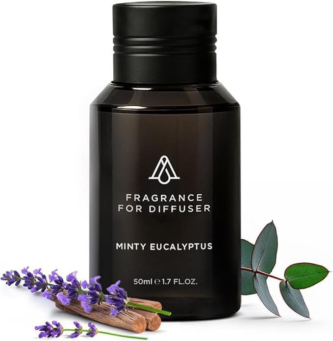 AromaPlan Hotel Scents Minty Eucalpyptus, 1.7 Fl Oz (50 ml)- Home Luxury Aroma & Hotel Fragrance Essential Oil- Hotel Essential Oil for Aromatherapy- USA Made, Bolder Aroma & Longer Lasting - Bloomnest