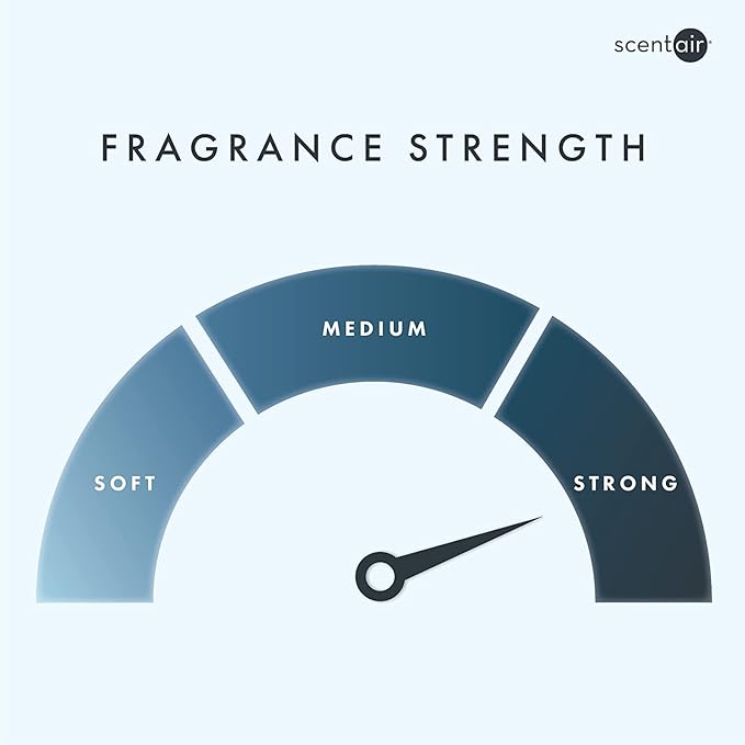 ScentAir Whisper Home | White Diffuser Machine, Scents up to 800 Sq. Ft Room, Compatible with Alexa & Google, WiFi & Bluetooth Enabled - ScentAir Cartridge Golden Bamboo