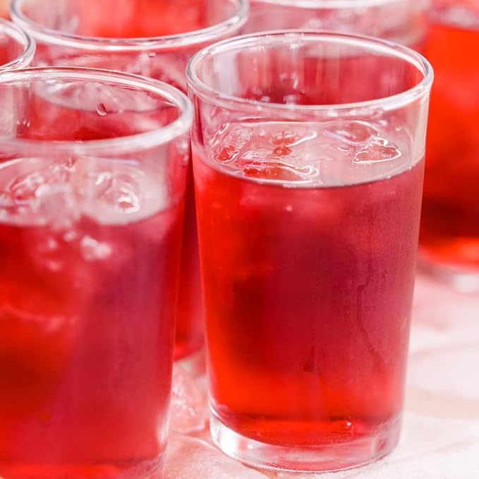 Grace Farms HIBISCUS ORANGE Herbal Tea (16 Pyramid Sachets) | Naturally Sweet, Reviving and Caffeine Free | Organic, Fair Trade and Kosher Certified | Delicious Iced Tea | Gives Back 100% of Profits - Bloomnest