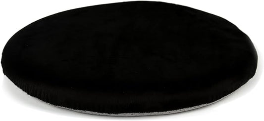 Sigmat 15" Round Seat Cushion, Memory Foam Stool Cushion for Stool Chair Black - Bloomnest