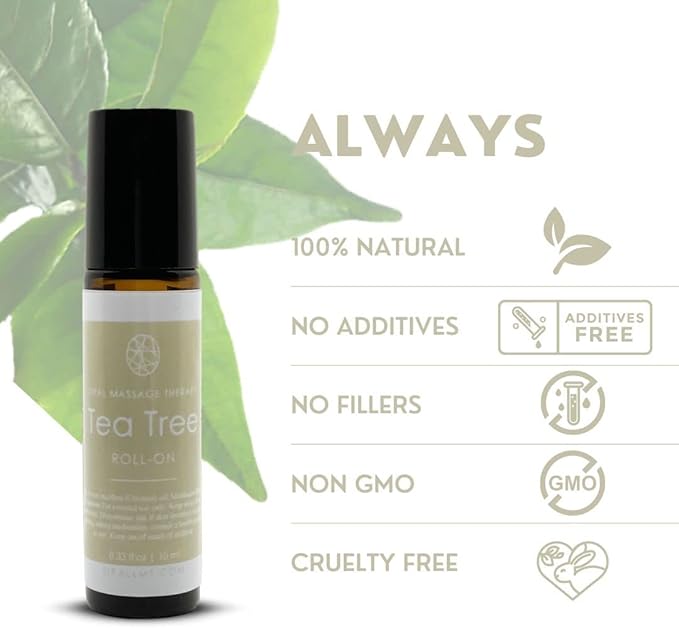 Premium Essential Oil Roll On Opal Massage Therapy (Tea Tree) - Bloomnest