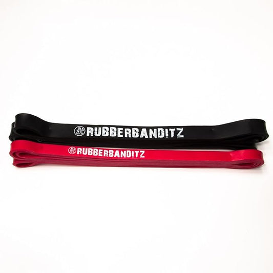 Rubberbanditz Combo Pull Up Assist Bands | Heavy Duty Resistance Exercise Bands for Powerlifting, Mobility, and Stretching | Resistance Bands for Working Out - Bloomnest