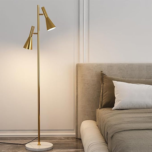 Nordic Floor Lamp Modern Family Iiving Room Bedroom Angle Aadjustment LED Creativity Standing Light (X) - Bloomnest
