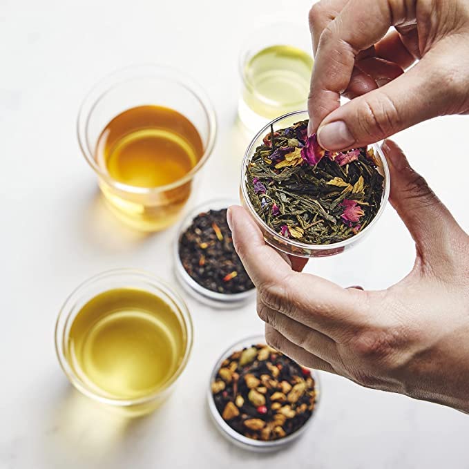 Palais des Thés - Hammam Green Tea, Rose & Red Berries - Premium Tea Bags, Serves 20 Cups - Bloomnest
