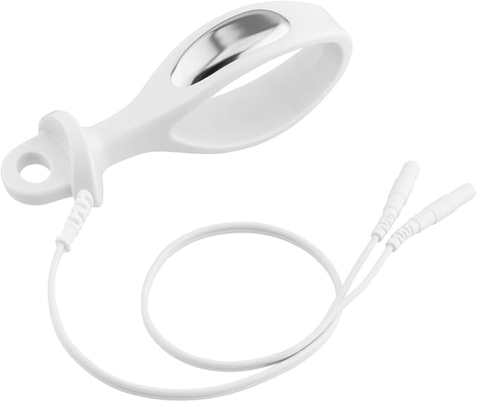 Discount TENS - Vaginal Probe Electrode for TENS EMS Estim Electro Stim Units – Pelvic Floor Exerciser & Kegel Stimulator, Medical Grade Stainless Steel & Bio-Plastic with 2mm Pin Connector. Model V3 Discount+TENS