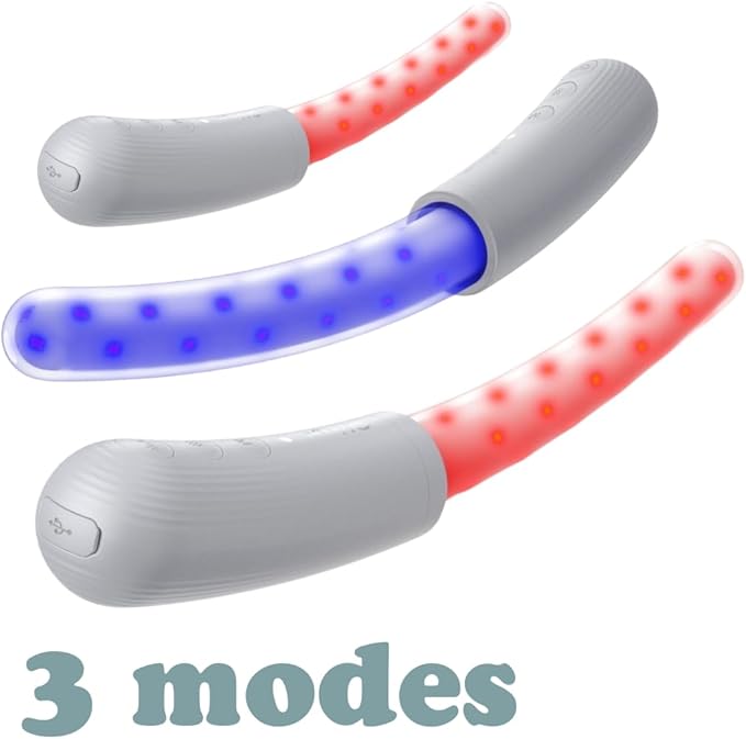 Fringe, Red LED Light, Blue Light Therapy Wand, Health Device for Women, Waterproof JoinFringe