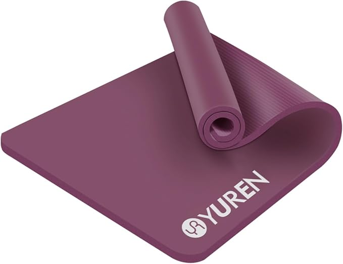Yoga Mat Thick Wide Yoga Mats for Women Men Large Exercise Mat 78"x35" 1/2 Inch Workout Mat for Home Gym, with Carrying Yoga Bag