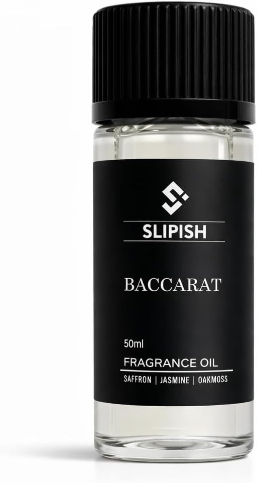 Baccarat Diffuser Oil 50ml – Luxury Fragrance Aroma Oil – Saffron, Jasmine & Oakmoss Blend – Long-Lasting Scent for Home, Office & Aroma Diffusers - Bloomnest