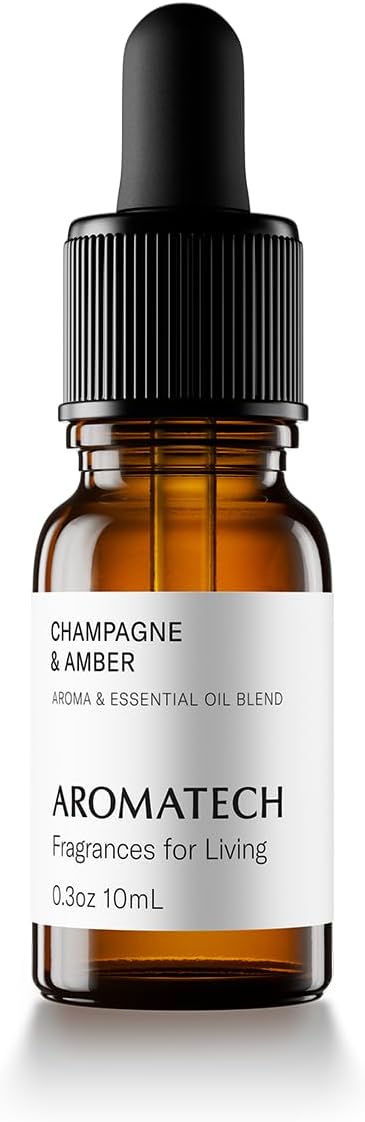 AromaTech Champagne & Amber Aroma Oil for Scent Diffuser - 10 Milliliter - Bloomnest