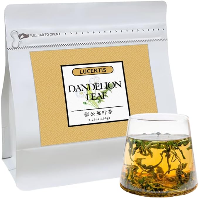 Dandelion Loose Leaf Tea 150g (5.3oz) – Herbal Detox Tea, Natural Caffeine-Free, Supports Liver Health, 蒲公英茶 - Bloomnest