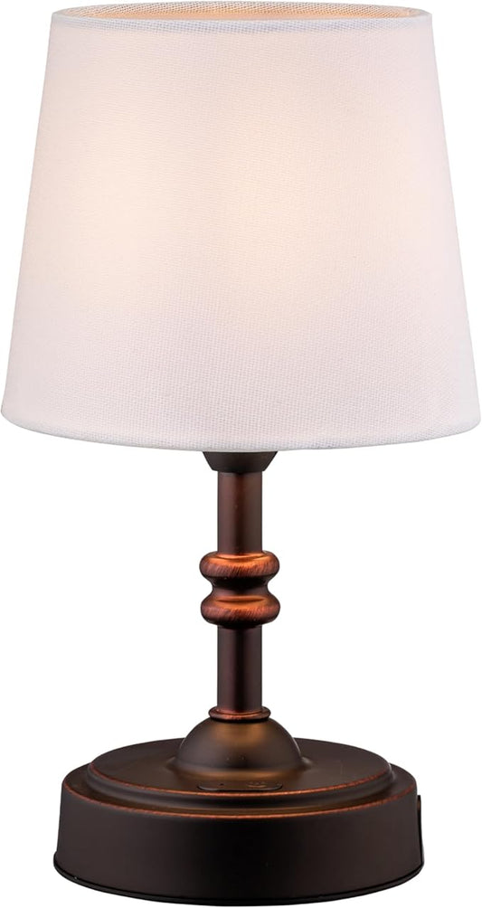 O’Bright Seraph Mini – Cordless LED Table Lamp with Dimmer (Oil Rubbed Bronze) - Bloomnest