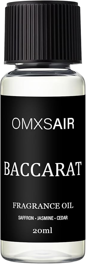 Luxury Hotel Scent Baccarat Oil Diffuser Refill Kit | Long Lasting Essential Oil for Large Room,HVAC & Car Waterless Fragrance Diffusers| Nanotech Formula| Spa Calming Aromatherapy Oil (20ml/0.7FL oz) - Bloomnest