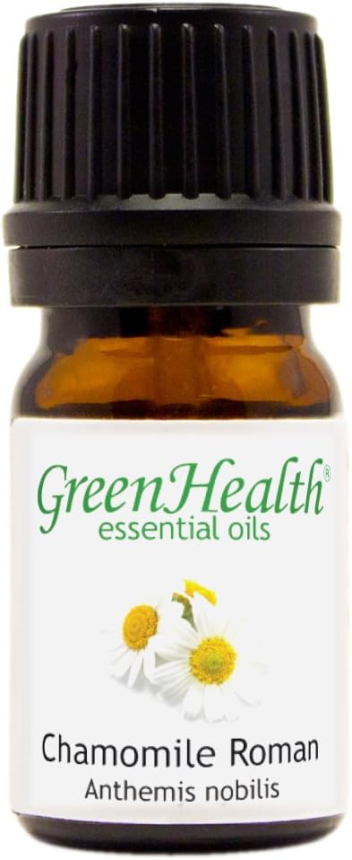 GreenHealth - 5 ml Chamomile Roman Essential Oil - 100% Pure, undiluted