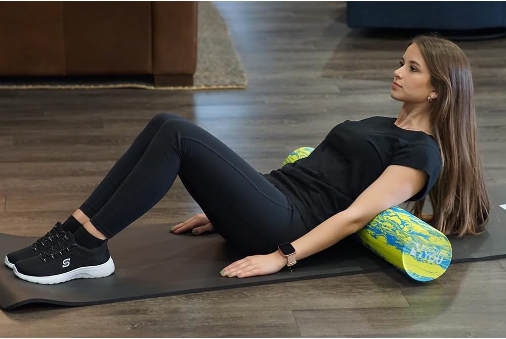 Low Density Soft/Medium Foam Physical Therapy Roller (18" Half Round)