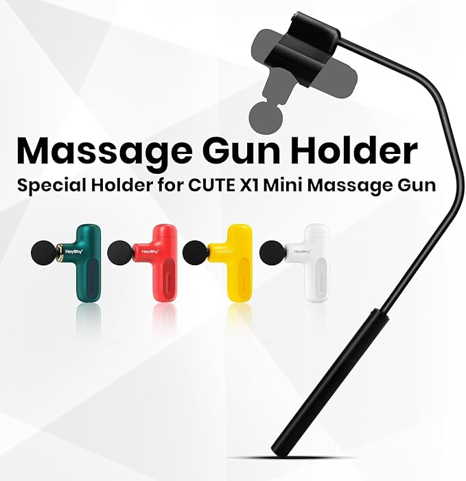 Massage Gun Holder for Back, Compatible with Most Super Mini Massage Guns, for Hard to Reach Areas (Works with C1 Mini & C1 Max) - Bloomnest