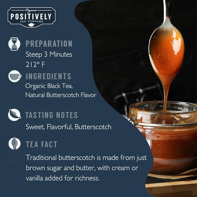 Organic Positively Tea Company, Dessert Tea Sampler, Loose Leaf, 4 Ounce, 3 Pack - Bloomnest