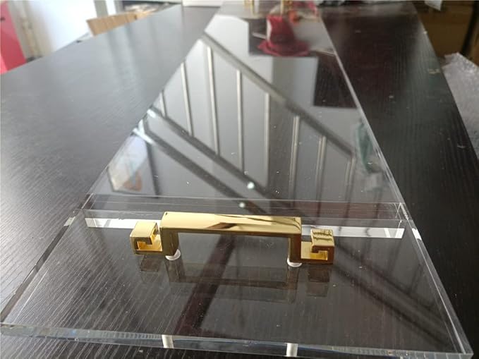 WANLIAN 33inch Luxury Bathtub Caddy Tray for Bathroom Bath tub Table Caddy Tray Shelf for Shower Storage Organizer tub Tray Accessories for Bath tub Table Caddy (Gold Handles) - Bloomnest