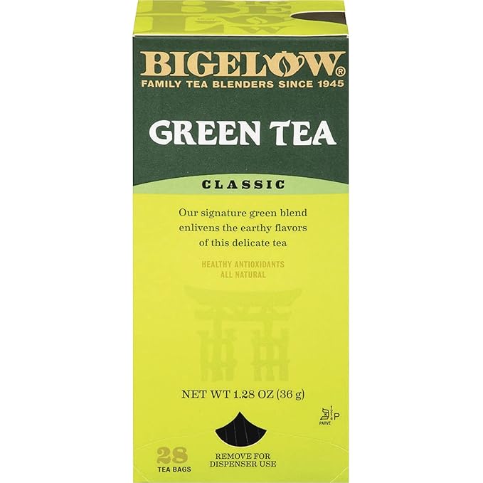 Bigelow Tea Green Tea Bags, Box Of 28 Bags - Bloomnest