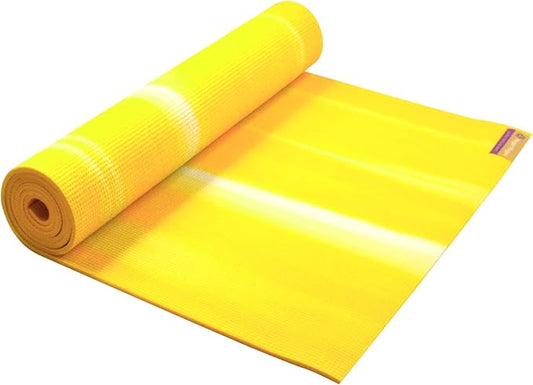 Hugger Mugger Nature Ultra Yoga Mat - Unique Variegated Design, Extra Cushion, Durable, Sticky and Grippy, Stable Non-Slip Surface, Lightweight - Bloomnest