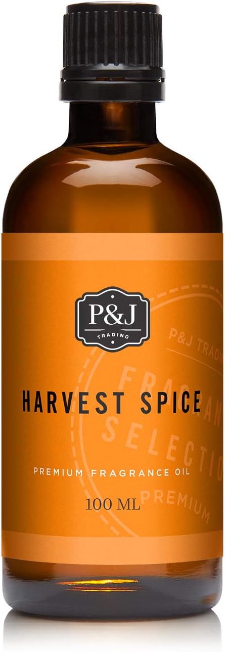 P&J Trading Fragrance Oil | Harvest Spice Oil 100ml - Candle Scents for Candle Making, Freshie Scents, Soap Making Supplies, Diffuser Oil Scents - Bloomnest