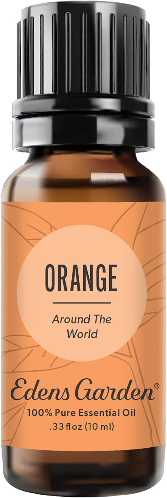 Edens Garden Orange Around The World Essential Oil- 100% Pure Premium Grade, Undiluted, Natural, Therapeutic, Aromatherapy, The Best for Diffuser, Skin, Candle, Laundry 10 ml (.33 fl oz) EdensGarden