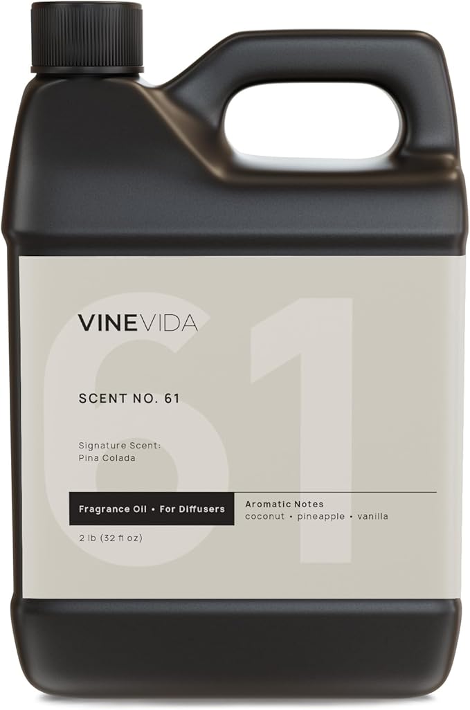 VINEVIDA [32 Fl Oz] Pina Colada Oil for Cold Air Diffusers, Essential Oils for Diffuser Oil Refill & Air Freshener Room Spray - Bloomnest