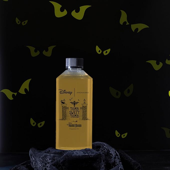 Aroma360|Disney | Tomb Sweet Tomb Oil Blend | Haunted Mansion Inspired Diffuser Oil | Aromatherapy Scent Diffuser Oil | Cinnamon, Tonka and Bergamot 16.9 fl oz, 500 mL - Bloomnest