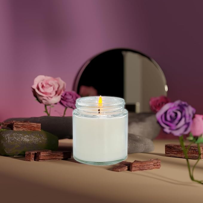 36 Pcs 4 Oz Mini Soy Candles,Vanilla Scented,Aromatherapy Candle,Bulk Candle Set，Great Stress Relieving Scented Candles for Girls as a Gift for Birthdays, Weddings and More! - Bloomnest