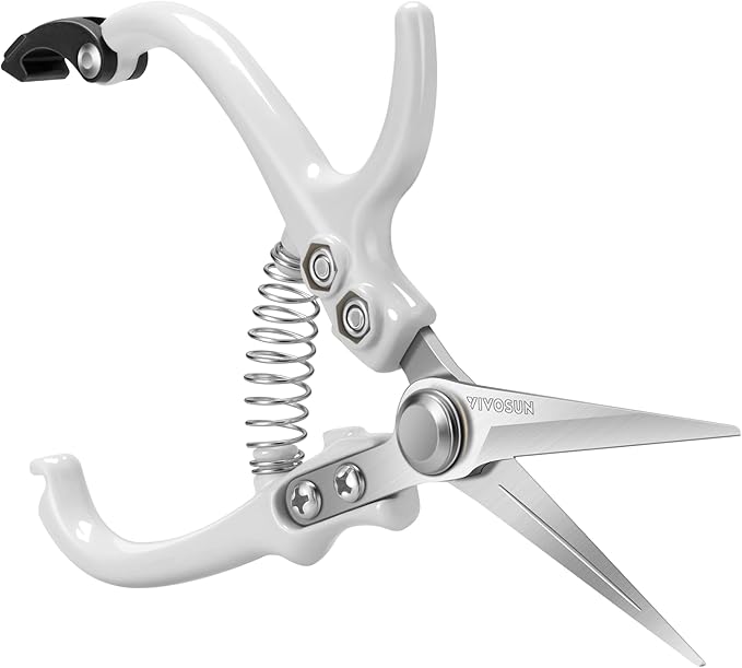 VIVOSUN Pruning Shears for Gardening, Lightweight Plant Pruners for Gardening, Garden Scissors for Cutting Flowers, Trimming Branches, Indoor Plant Scissors, Stylish Garden Gifts for Women - Bloomnest