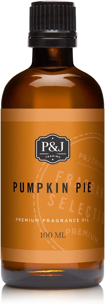 P&J Fragrance Oil Pumpkin Pie 100ml - Candle Scents, Soap Scents, Diffuser Oil Scents PJTrading