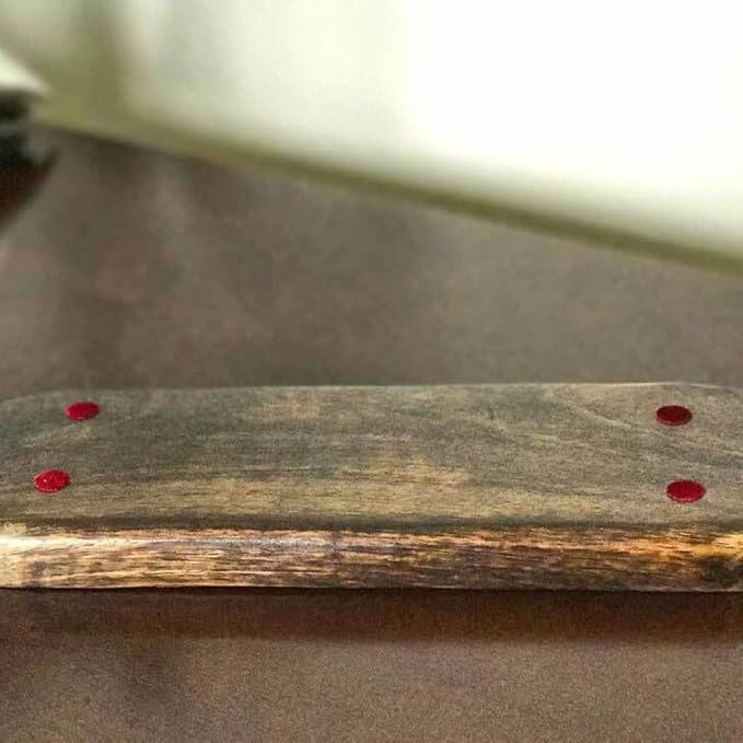 Wood Double Incense Sticks Holder Burner - Large Ash Catcher Handmade Home Decor - Bloomnest