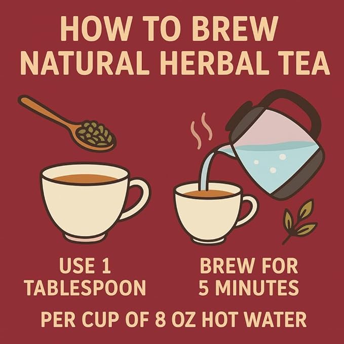 Cornflower Rosehip Herbal Tea – Loose Leaf Caffeine-Free Blend with Hibiscus, Lemon Balm & Elderflower – No Flavorings, No Colorants, No Sweeteners – Pure & Natural – 4oz - Bloomnest