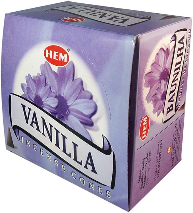 Vanilla Incense Cones And Cone Incense Burner Bundle Insence Insense Hem Incense TRUMIRI